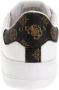 Guess Witte Leren Sneakers met Gouden Logo White Dames - Thumbnail 5