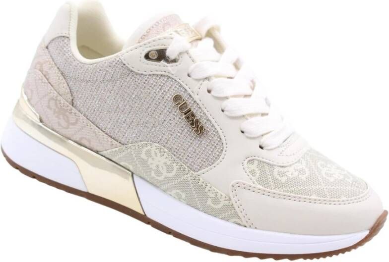 Guess Permentier Sneaker Beige Dames