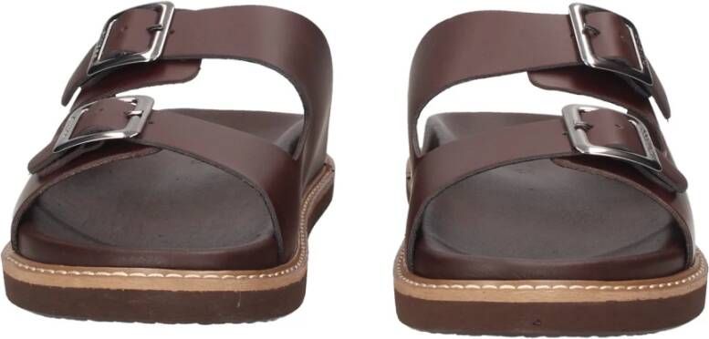 Guess Platte sandalen Bruin Heren