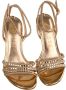 Guess Polyester Sandalen met Intrigerende Banden Yellow Dames - Thumbnail 5