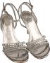 Guess Polyester Sandalen met Strass en Bandjes Gray Dames - Thumbnail 5