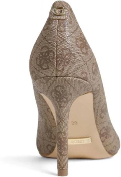 Guess Polyurethaan Pomp Dames Schoenencollectie Beige Dames