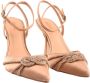 Guess Satijnen Sandalen met Enkelbandje Beige Dames - Thumbnail 8