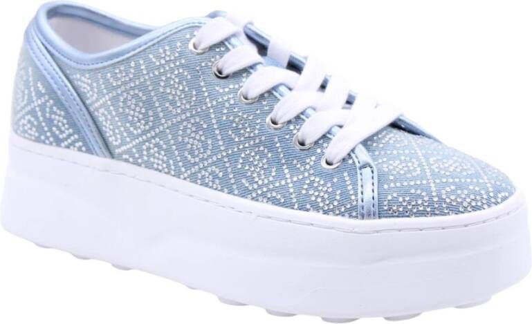 Guess Queeny Sneaker Blue Dames