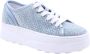 GUESS Queeny2 Dames Sneakers Blauw - Thumbnail 5