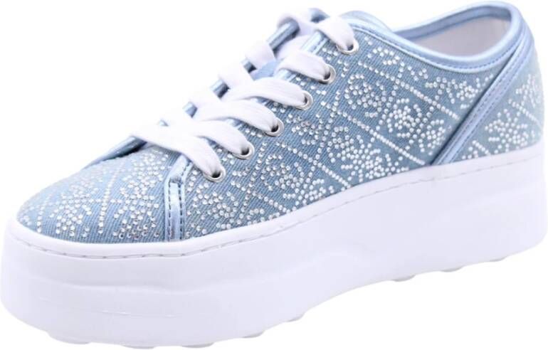 Guess Queeny Sneaker Blue Dames