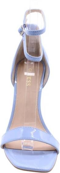 Guess Glamour Hoge Hak Sandalen Blauw Dames