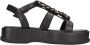 Guess Platte sandalen Zwart Dames - Thumbnail 3