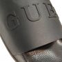 GUESS Colico Badslippers Slippers flip flops Heren Zwart - Thumbnail 8