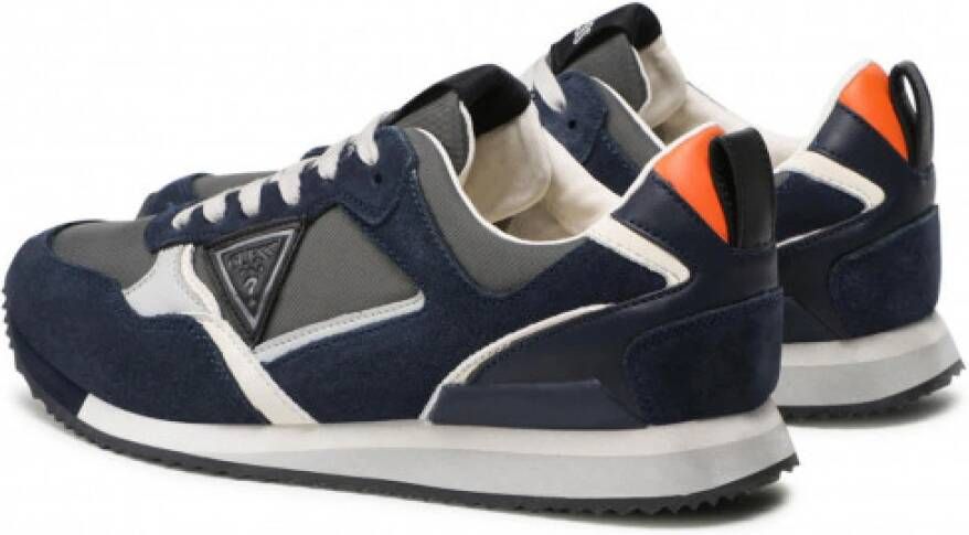 Guess Blauwe hardloopschoenen voor heren Fm6Trefam12 Blauw Heren