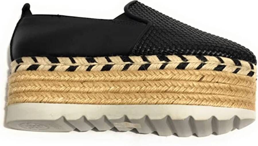 Guess Sleehak Espadrilles Black Dames