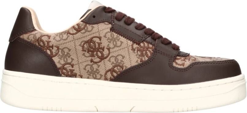 Guess Sneakers Bruin Brown Heren