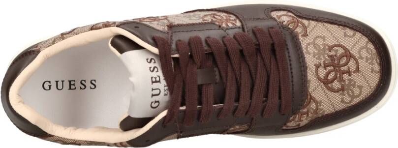 Guess Sneakers Bruin Brown Heren