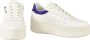 Guess Sneakers met leren en rubberen zool White Dames - Thumbnail 2