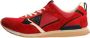 Guess Rode Casual Textiel Sneakers Rood Heren - Thumbnail 3