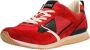 Guess Rode Casual Textiel Sneakers Rood Heren - Thumbnail 5