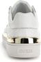 Guess Dames Lage Top Leren Sneakers Bonny Wit White Dames - Thumbnail 6