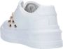 Guess Witte damesschoenen met gouden logo en studs White Dames - Thumbnail 6