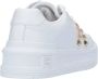 Guess Witte damesschoenen met gouden logo en studs White Dames - Thumbnail 7