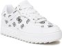 Guess Urbane Logo Bedrukte Sneakers White Dames - Thumbnail 2