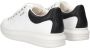 Guess Witte zwarte leren Vibo Carryover sneakers White Heren - Thumbnail 13