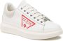 Guess Witte Leren Sneakers White Dames - Thumbnail 2