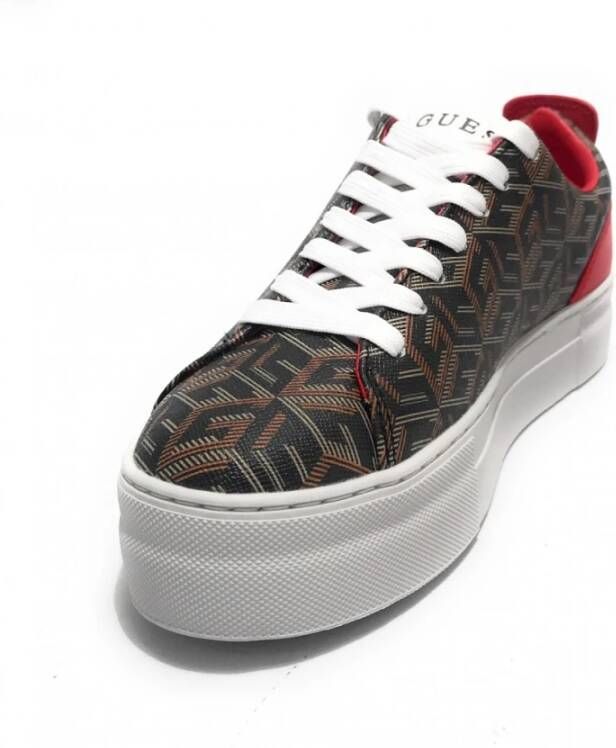 Guess Dames Sneakers Giaa 5 Model Zwart Eco-Leer Zwart Dames