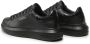 Guess Zwarte Leren Vibo Sneaker voor Dames Black Dames - Thumbnail 4