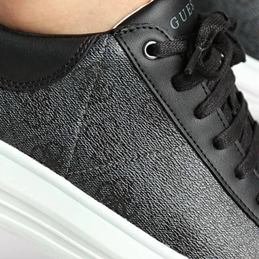 Guess Modieuze herensneakers met versterkte zool Zwart Heren