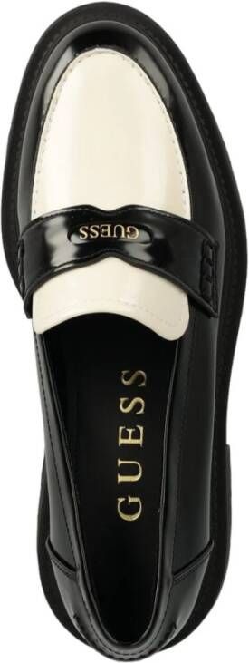 Guess Sneakers zwart ivoor stijl finda2 ele14 Black Dames