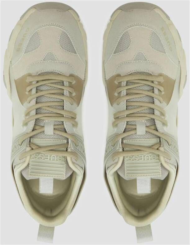 Guess Sportieve Sneakers Beige Model Beige Heren