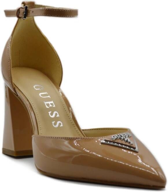 Guess Stijlvolle Decollete Hakken Beige Dames