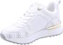 Guess Witte Sneakers met Gelamineerde Inzet White Dames - Thumbnail 3