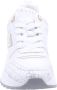 Guess Witte Sneakers met Gelamineerde Inzet White Dames - Thumbnail 4