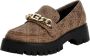 Guess Stijlvolle Loafers voor Mannen Beige Dames - Thumbnail 4