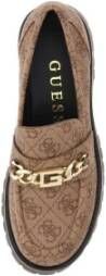 Guess Stijlvolle Loafers voor Mannen Beige Dames