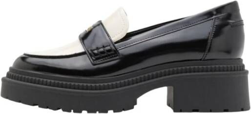 Guess Stijlvolle Loafers voor Mannen Black Dames