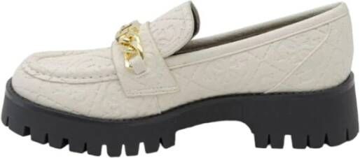 Guess Stijlvolle Loafers voor Mannen White Dames