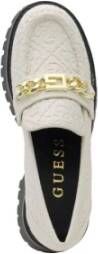 Guess Stijlvolle Loafers voor Mannen White Dames