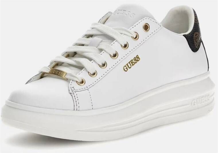 Guess Stijlvolle Logo Sneakers White Dames