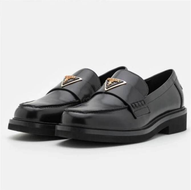 Guess Stijlvolle Mocassins voor Mannen en Vrouwen Black Dames