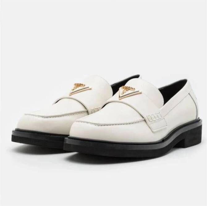 Guess Stijlvolle Mocassins voor Mannen en Vrouwen White Dames