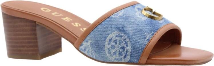 Guess Stijlvolle Muiltjes Blue Dames