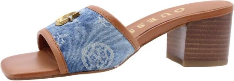 Guess Stijlvolle Muiltjes Blue Dames