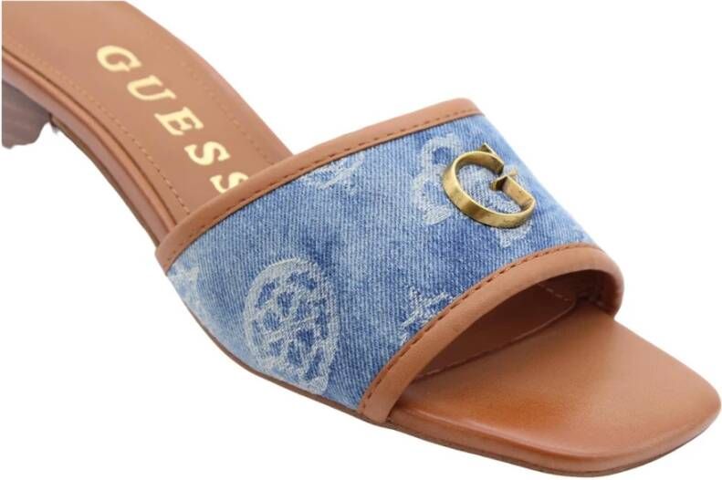 Guess Stijlvolle Muiltjes Blue Dames