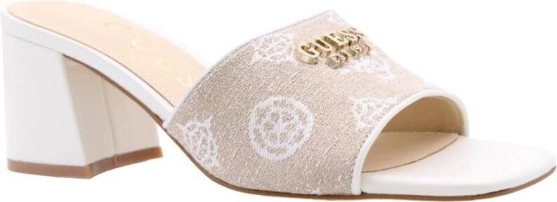 Guess Stijlvolle Muiltjes Gaide Beige Dames