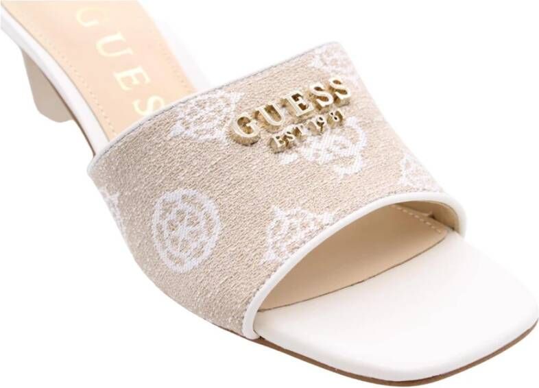 Guess Stijlvolle Muiltjes Gaide Beige Dames