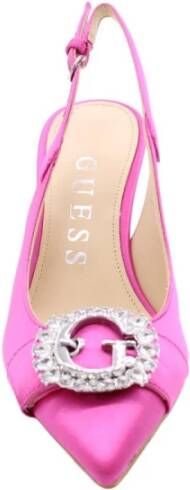 Guess Stijlvolle Slingback Schoenen Pink Dames