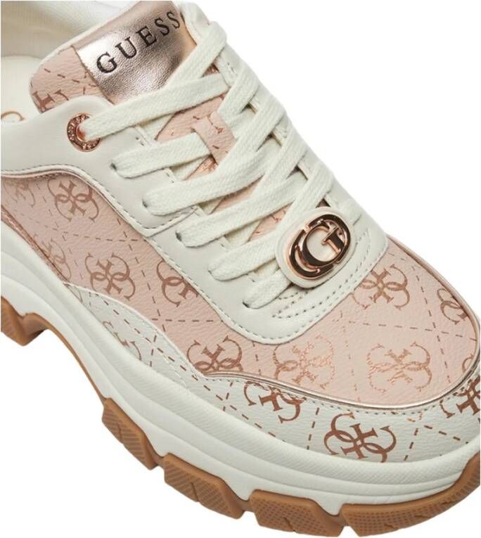 Guess Stijlvolle Sneakers Berrett Fltber Fal12 Blush Pink Dames