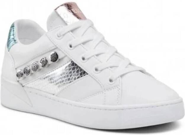 Guess Stijlvolle Sneakers met Studs White Dames